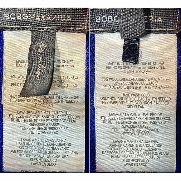 BCBGMaxAzria Royal Blue Reece Sweater Sz L - Picture 9 of 11